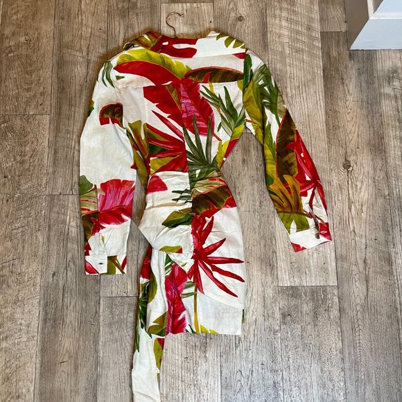 Farm Rio Spring Forest Mini Dress - Picture 2 of 3